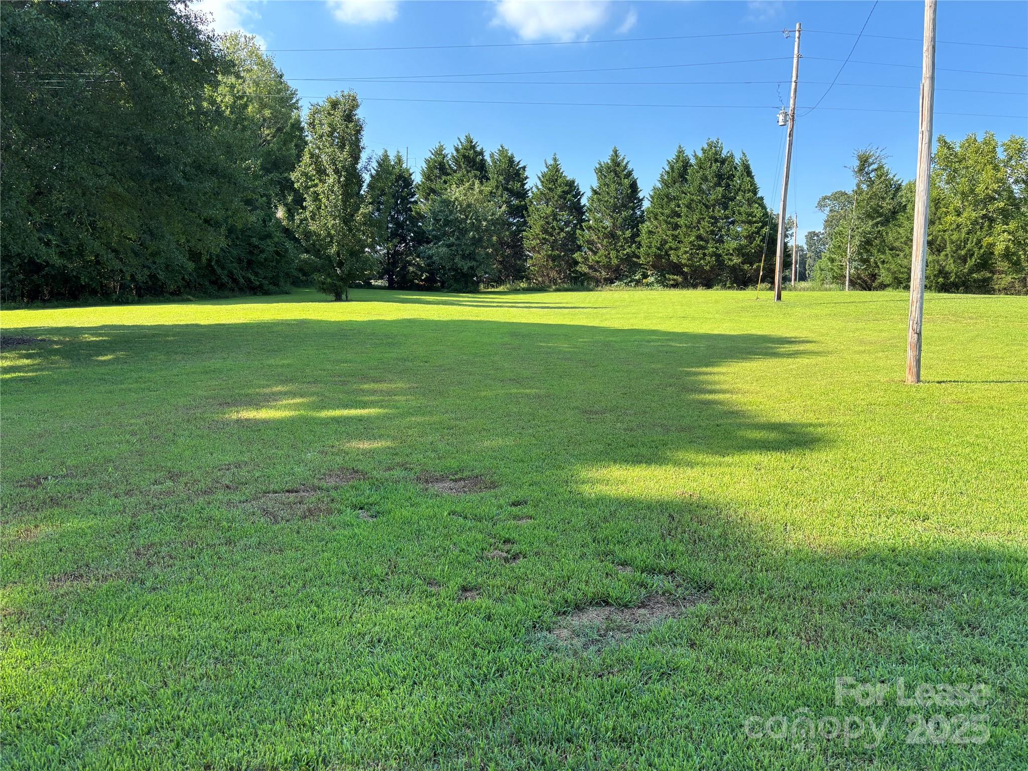 994 Wilma Sigmon Road Lincolnton, NC 28092 - Photo 14 of 15 a view of a grassy field with trees in the background