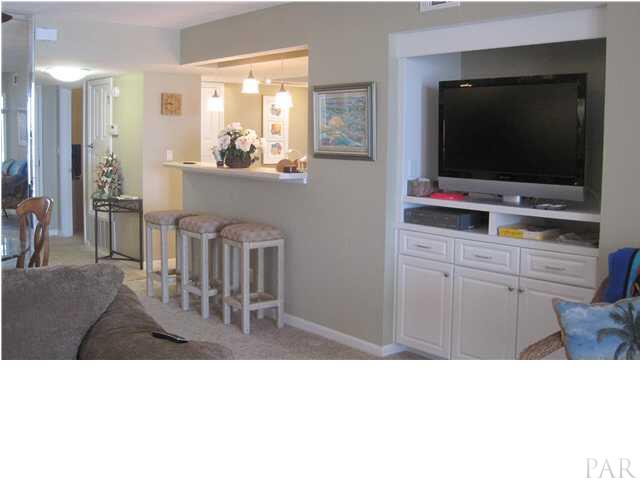 16285 Perdido Key Drive, Unit 324 Perdido Key, FL 32507 - Photo 10 of 19 Living area with built-in media storage