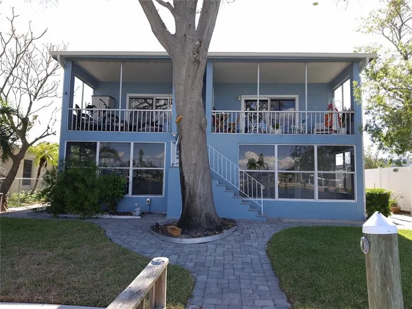front view of house with a yard
