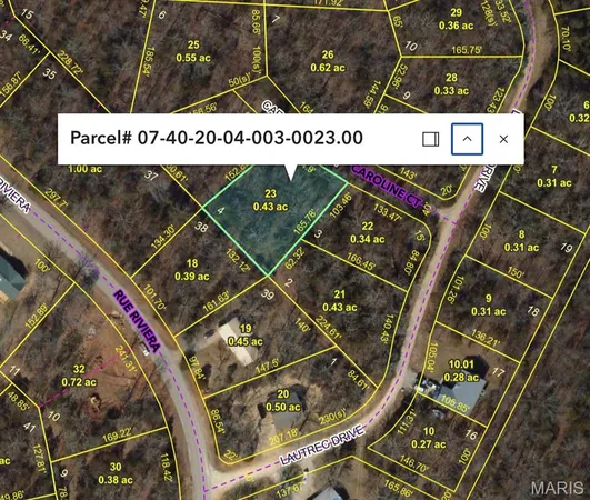 $2,500 | 0 Caroline Court, Bonne Terre, MO 63628