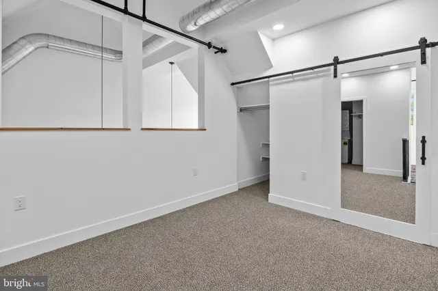 a view of a small space