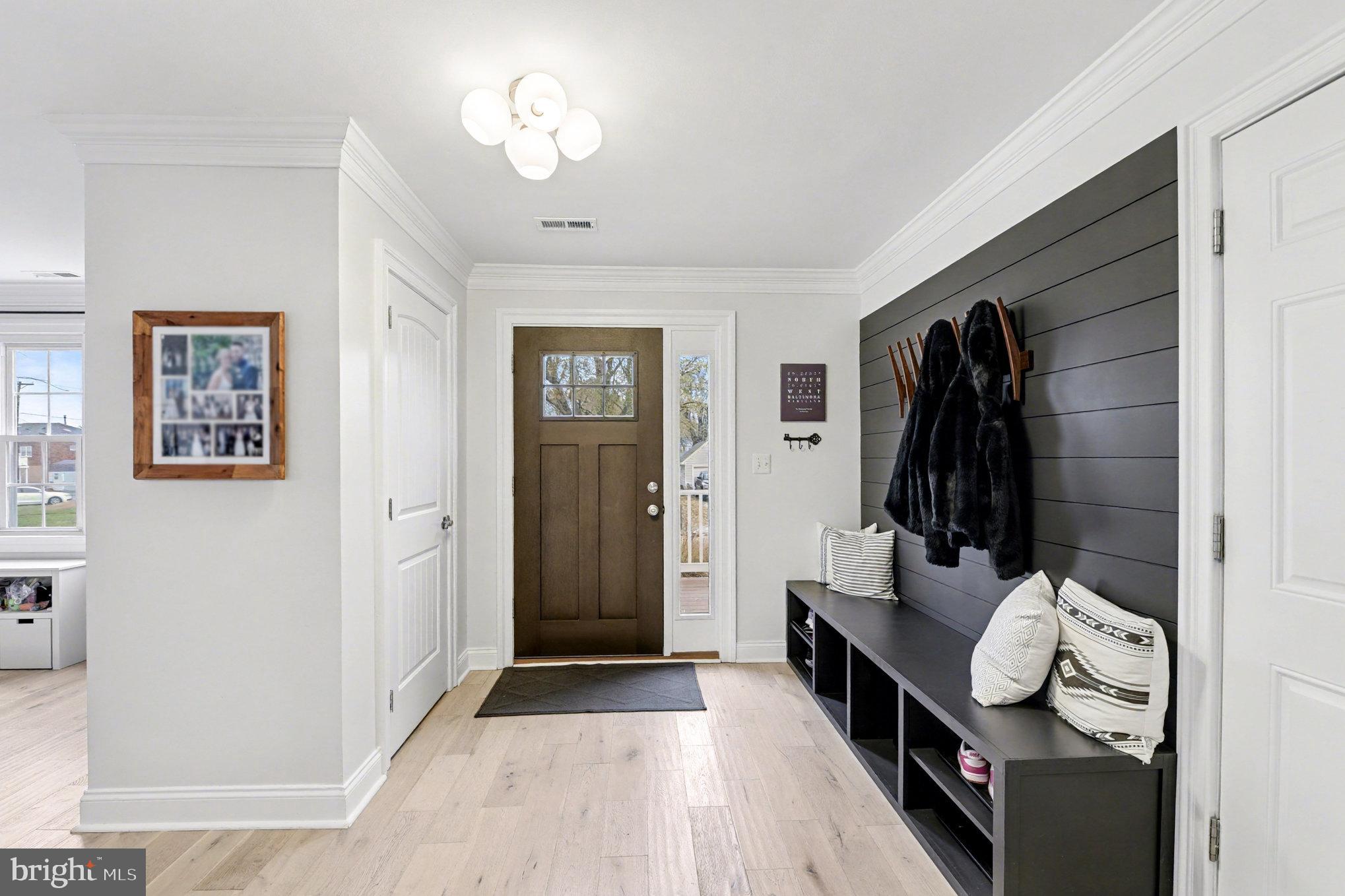 2804 7th Street Sparrows Point, MD 21219 - Photo 3 of 70 a view of a hallway with entryway and closet