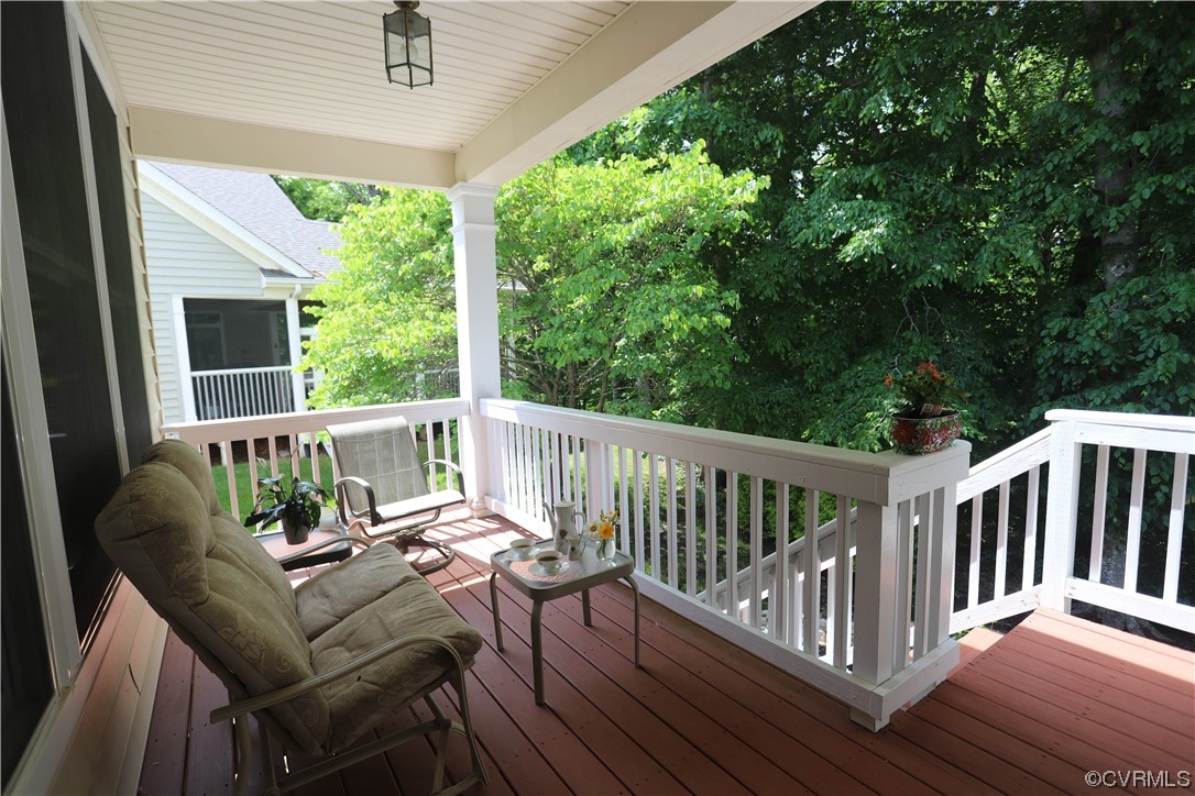 4748 Westhampton Williamsburg, VA 23188 - Photo 14 of 39 a view of a balcony with furniture