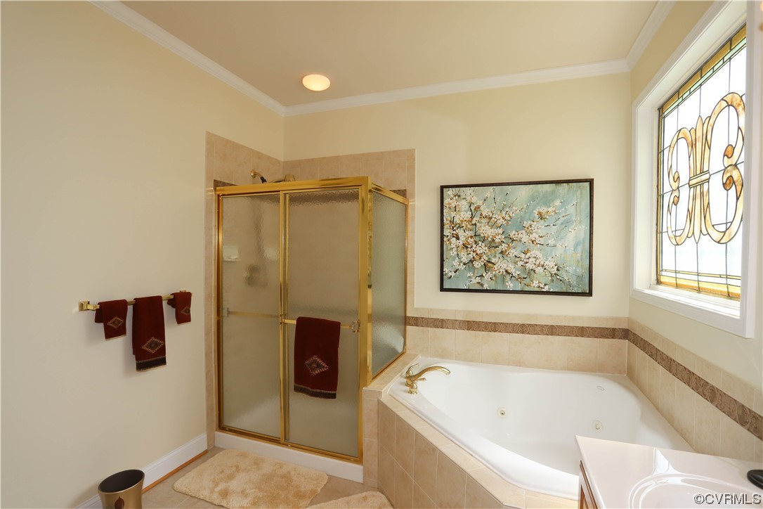 4748 Westhampton Williamsburg, VA 23188 - Photo 26 of 39 a bathroom with a bathtub and a shower