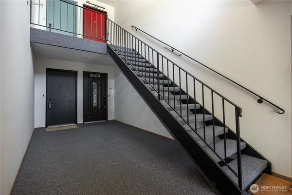 a view of an entryway