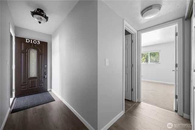 wooden floor in a hallway