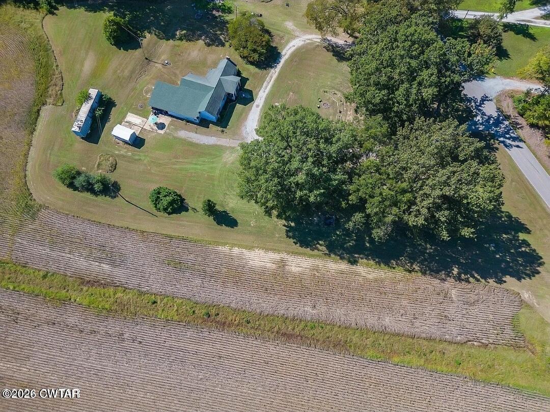 8633 Stanton Koko Road Stanton, TN 38069 - Photo 2 of 10 an aerial view of a house with a yard and lake view