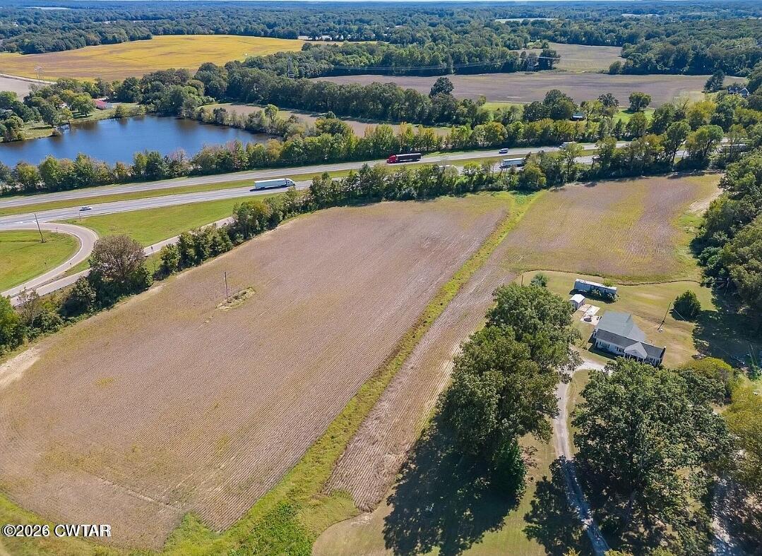 8633 Stanton Koko Road Stanton, TN 38069 - Photo 3 of 10 an aerial view of a house with a lake view
