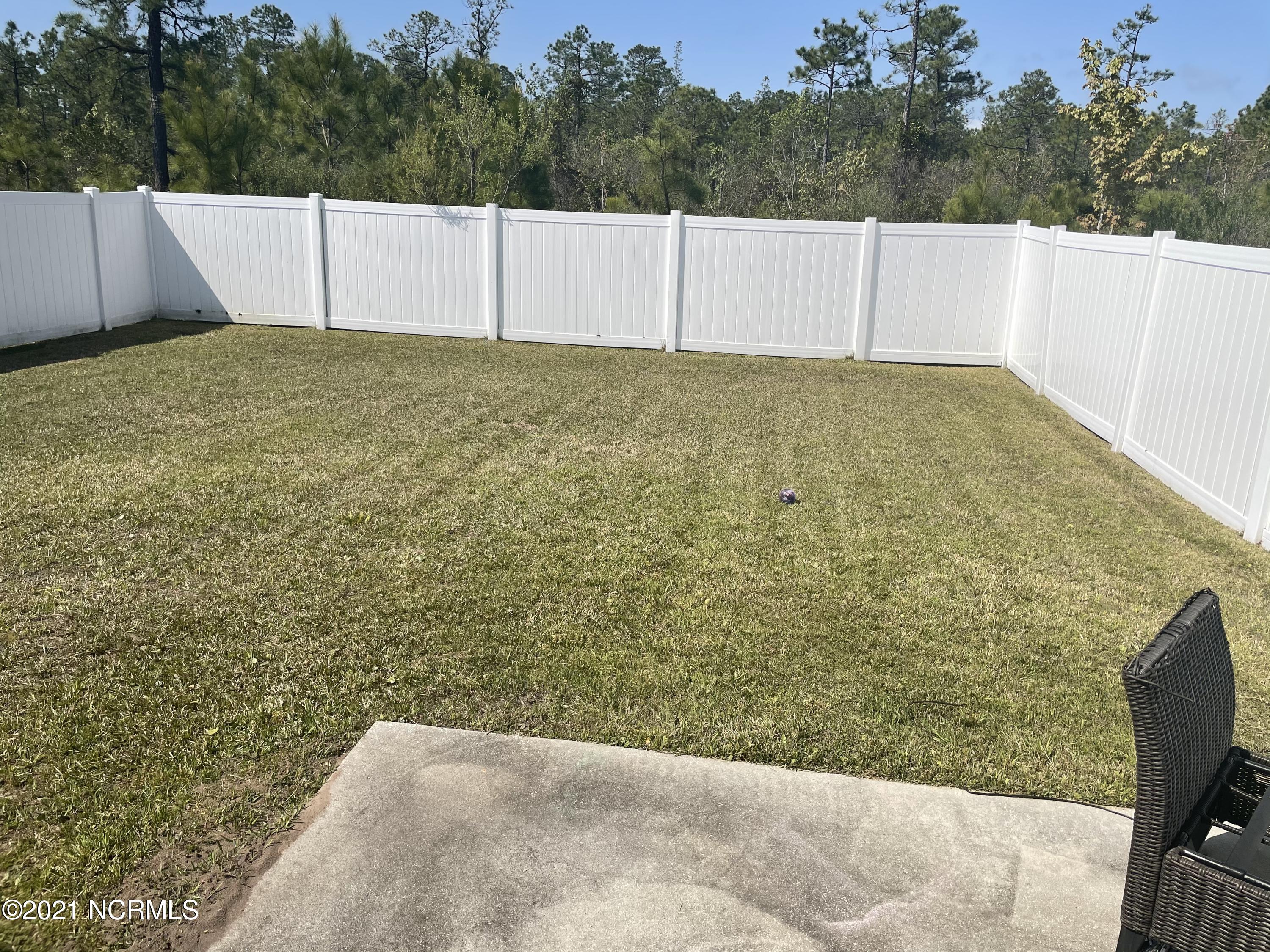 178 Pine Hollow Road Holly Ridge, NC 28445 - Photo 16 of 17 back yard 2