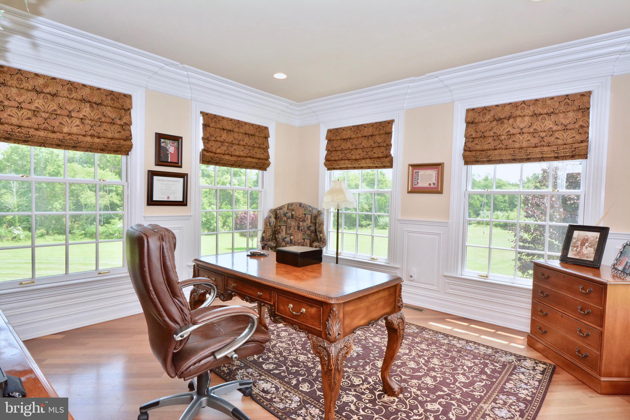 8 Silvers Court Pennington, NJ 08534 - Photo 14 of 43 Study with six windows for stunning natural light.