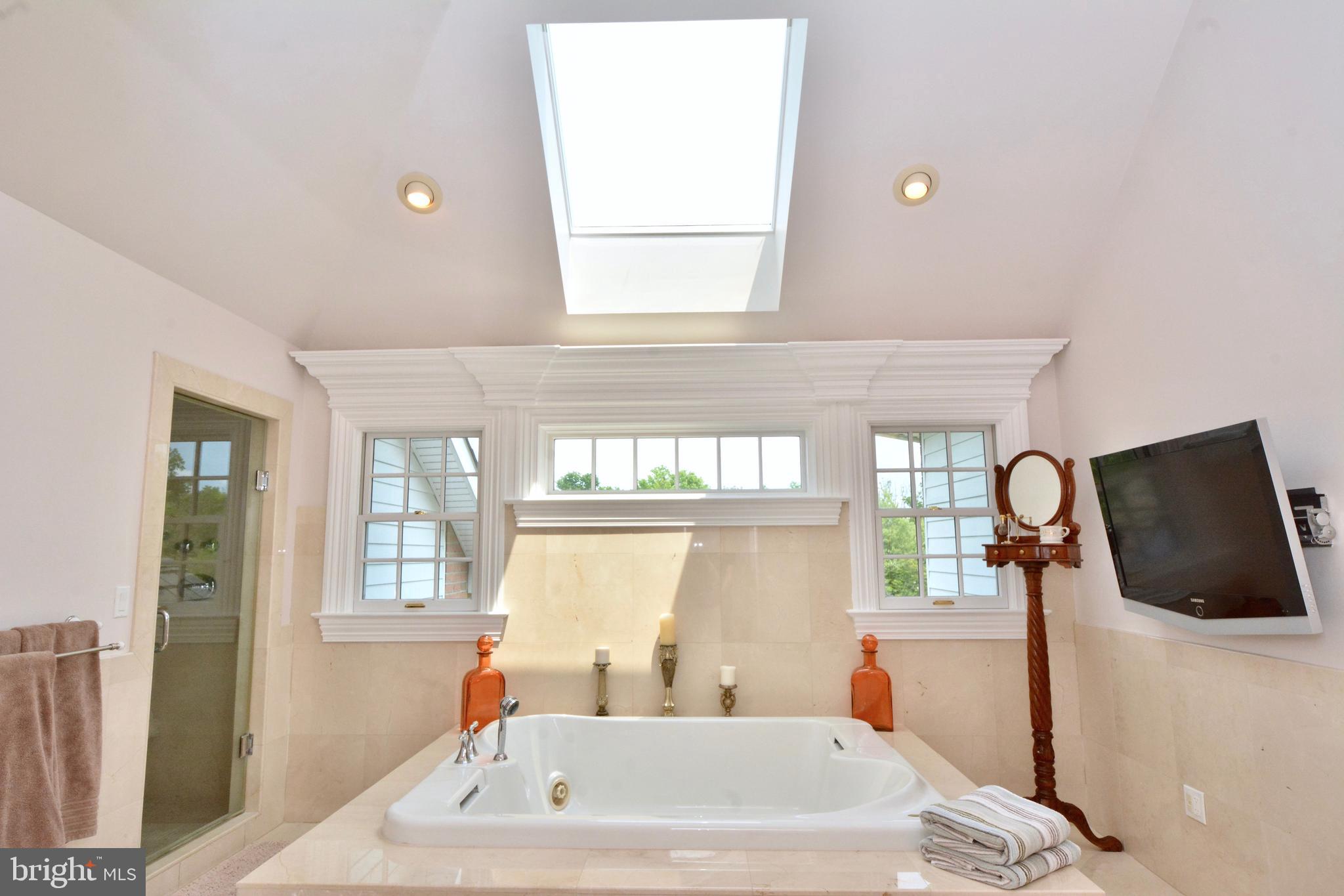 8 Silvers Court Pennington, NJ 08534 - Photo 30 of 43 Bathroom with dual vanities-master bedroom suite.