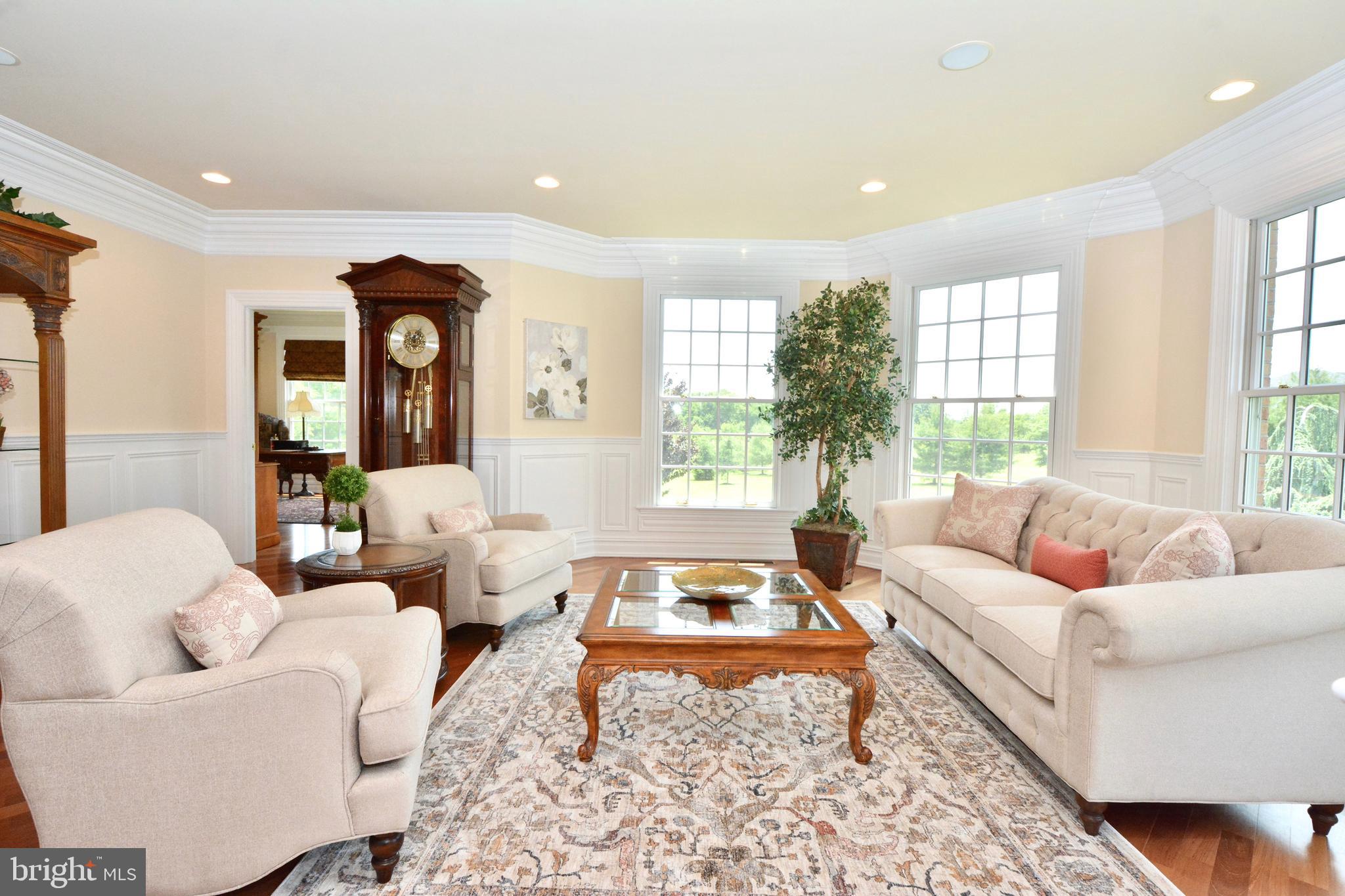 8 Silvers Court Pennington, NJ 08534 - Photo 8 of 43 Formal living room looking into Study.