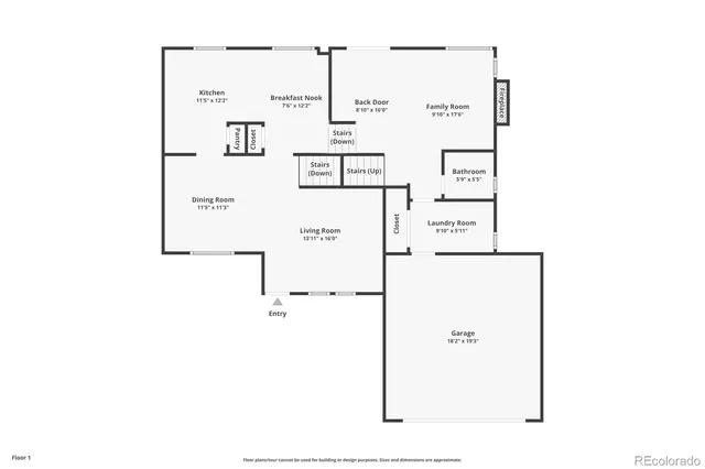 a picture of floor plan