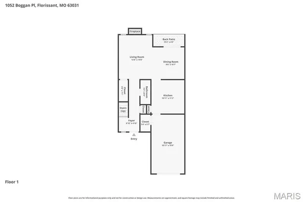$159,900 | 1052 Boggan Place, Hazelwood, MO 63031