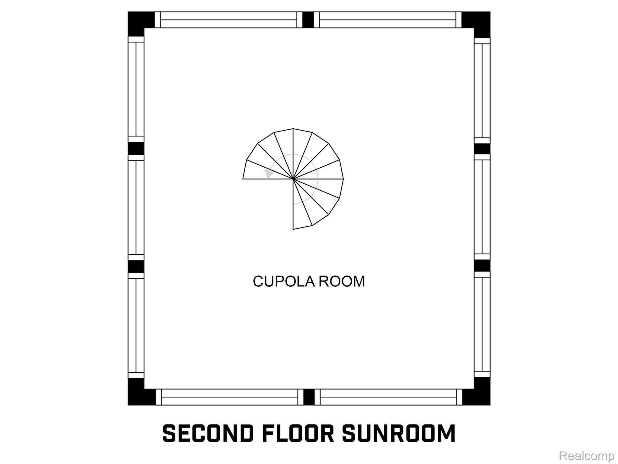 199 Ridgemont Road Oxford, MI 48370 - Photo 76 of 77 Second Floor Sunroom /Cupola Room