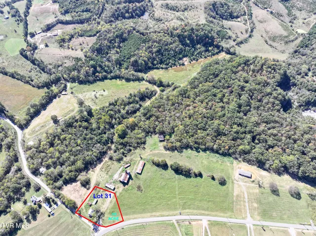 $36,000 | Lot 31 Mcdonald Road, Unit 31, Midway, TN 37809