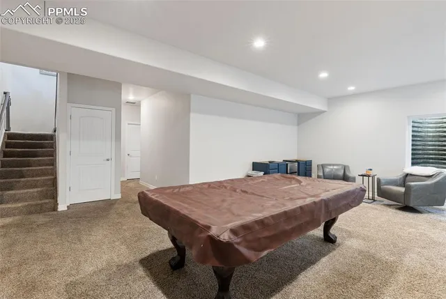 a outdoor space with furniture