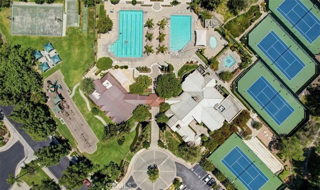 82 Springfield Mission Viejo, CA 92692 - Photo 56 of 68 Ariel View of Clubhouse and Amenities