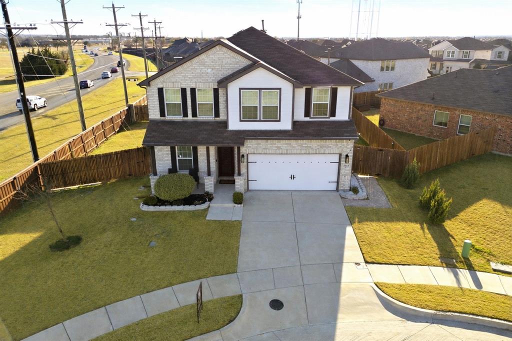 2049 Hartley Drive Forney, TX 75126 - Photo 34 of 36 a aerial view of a house with swimming pool
