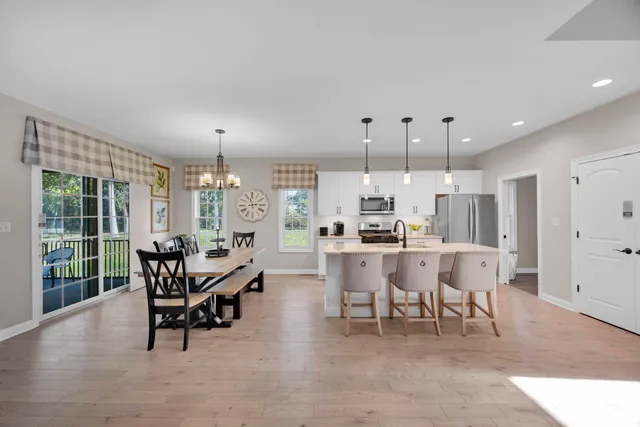 a view of a house with a big yard