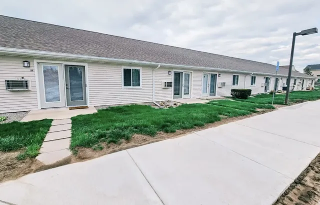 a front view of house with yard