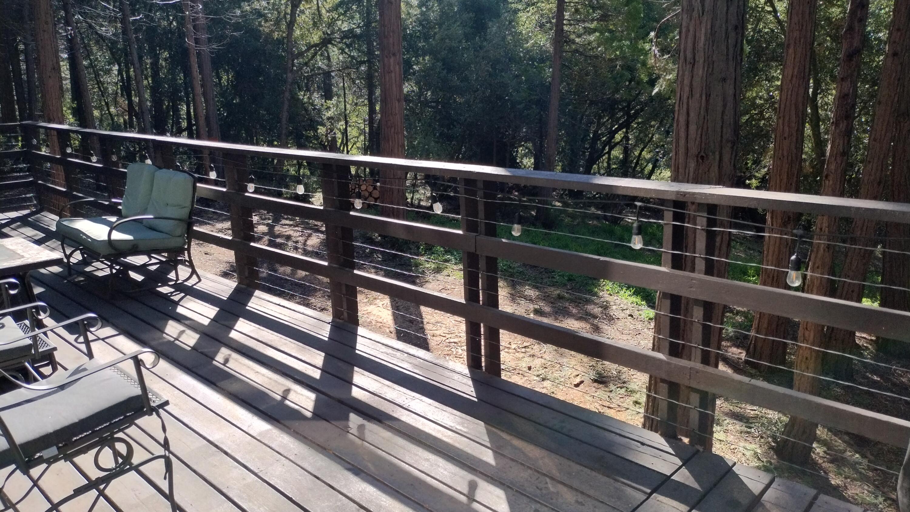 1693 Forest Rte 21S94 Camp Nelson, CA 93265 - Photo 61 of 86 53-Back deck looking towards river