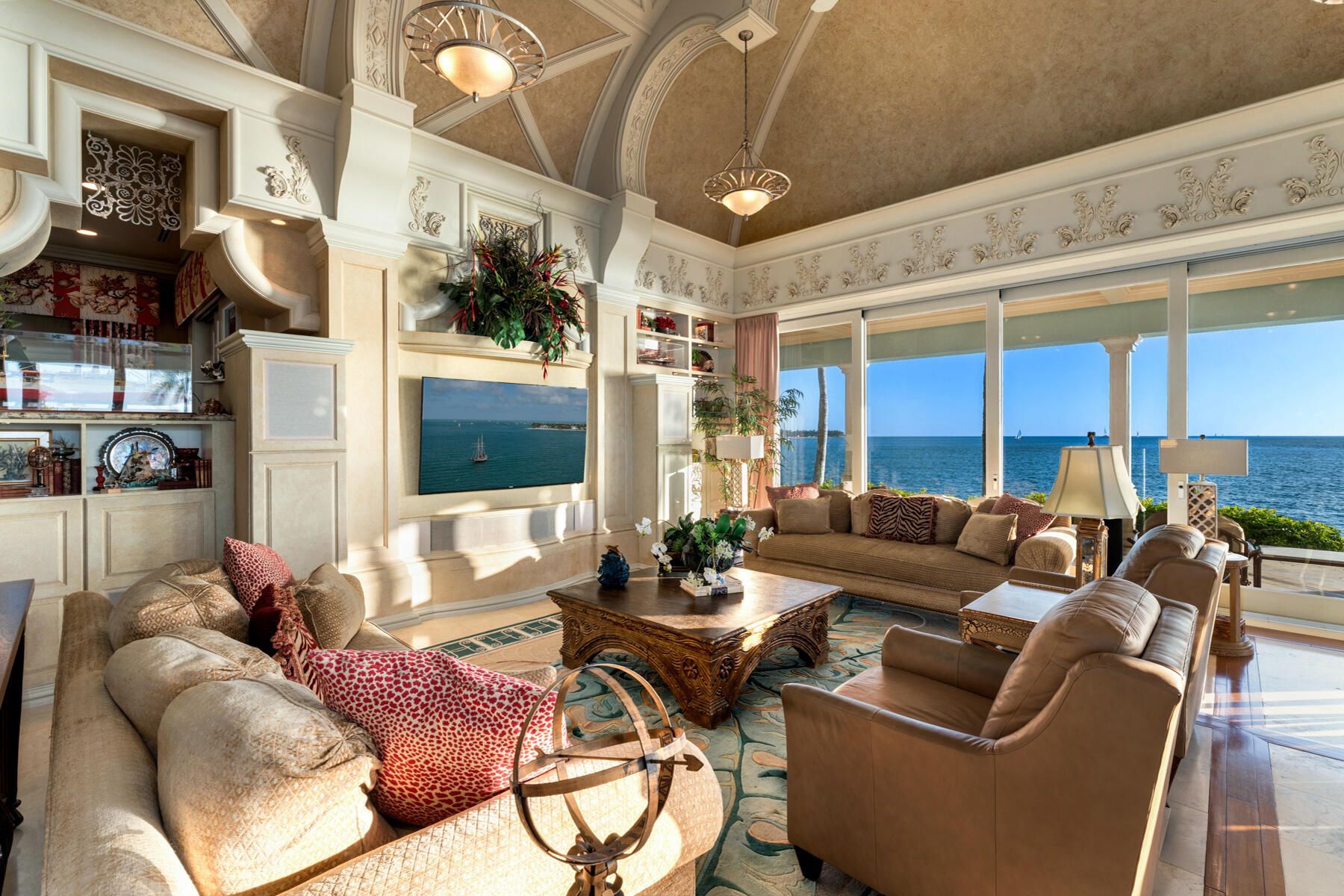 19 Sunset Key Drive Key West, FL 33040 - Photo 21 of 98 a living room with furniture a ceiling fan and a window