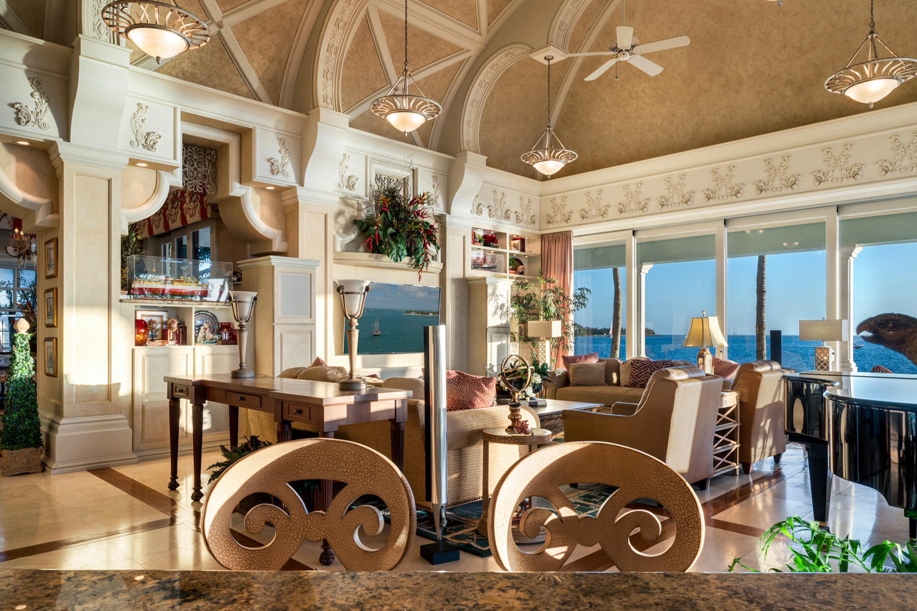 19 Sunset Key Drive Key West, FL 33040 - Photo 31 of 98 Custom wet bar with bar seating