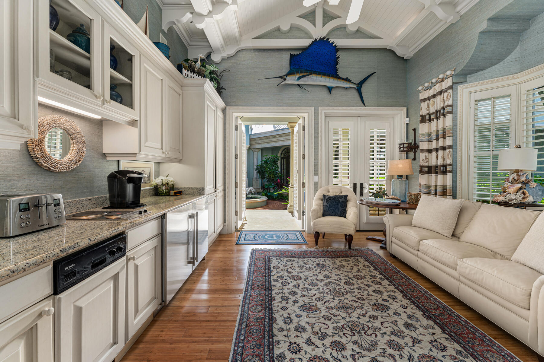 19 Sunset Key Drive Key West, FL 33040 - Photo 57 of 98 a large living room with stainless steel appliances granite countertop lots of counter top space