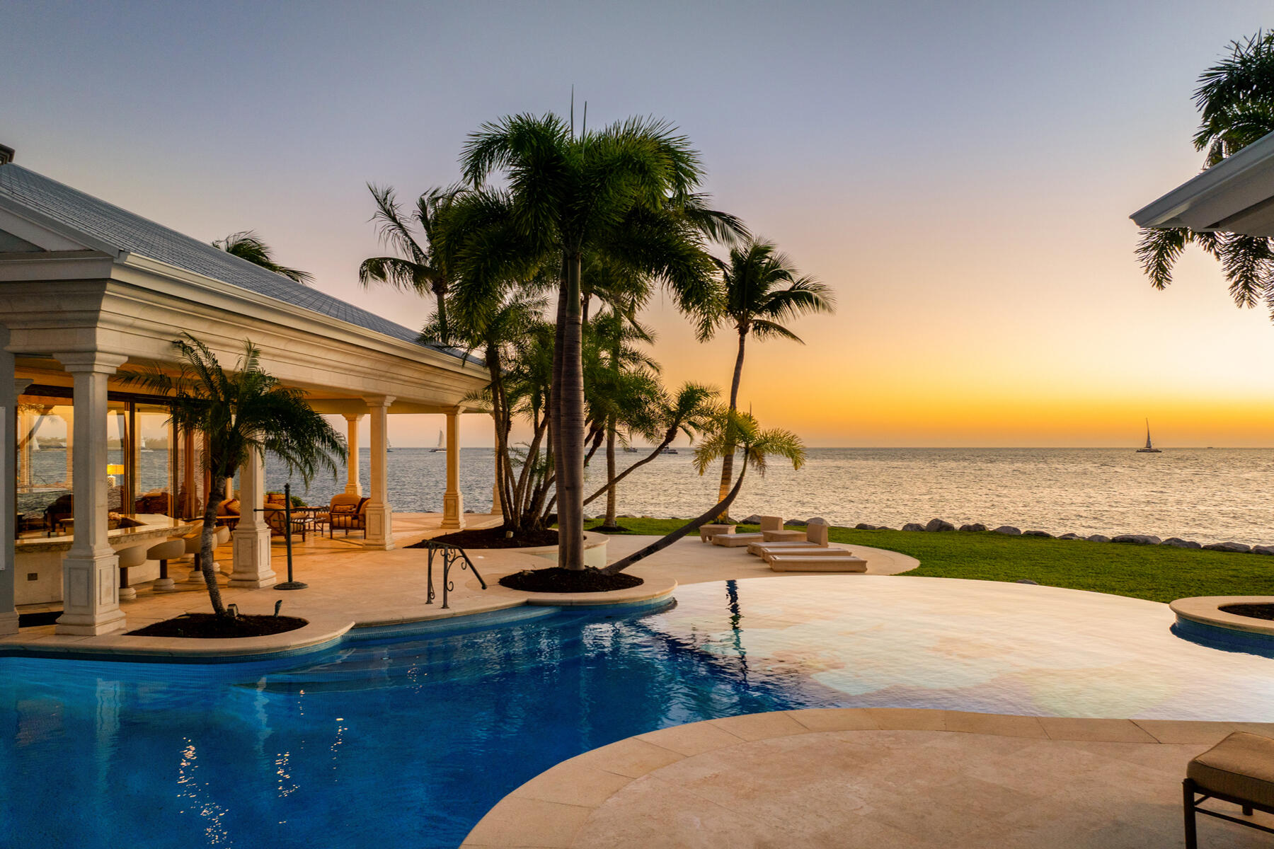 19 Sunset Key Drive Key West, FL 33040 - Photo 71 of 98 Sunset open water views