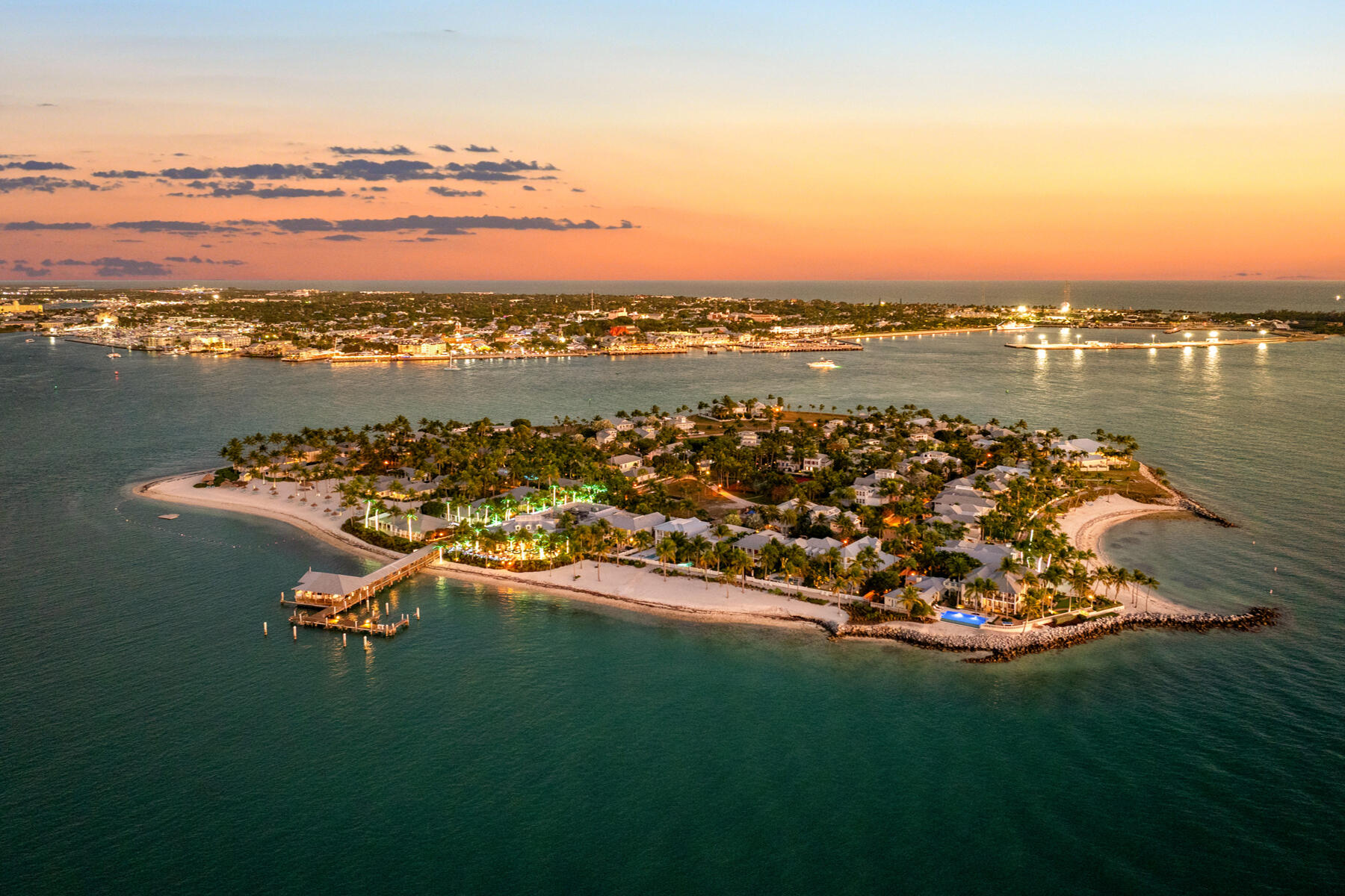 19 Sunset Key Drive Key West, FL 33040 - Photo 76 of 98 Sunset Key at twilight