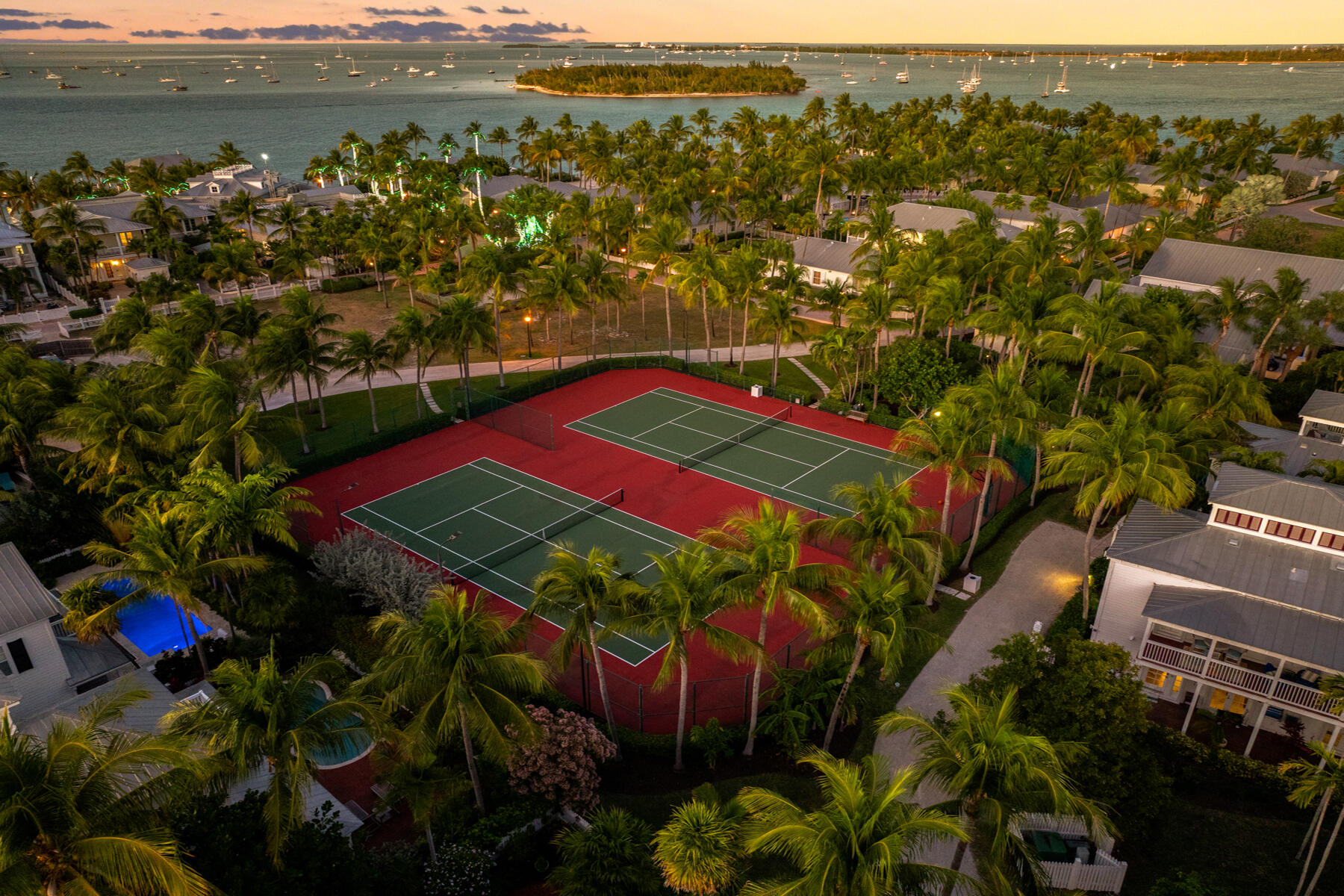 19 Sunset Key Drive Key West, FL 33040 - Photo 84 of 98 an aerial view of residential houses with outdoor space and trees