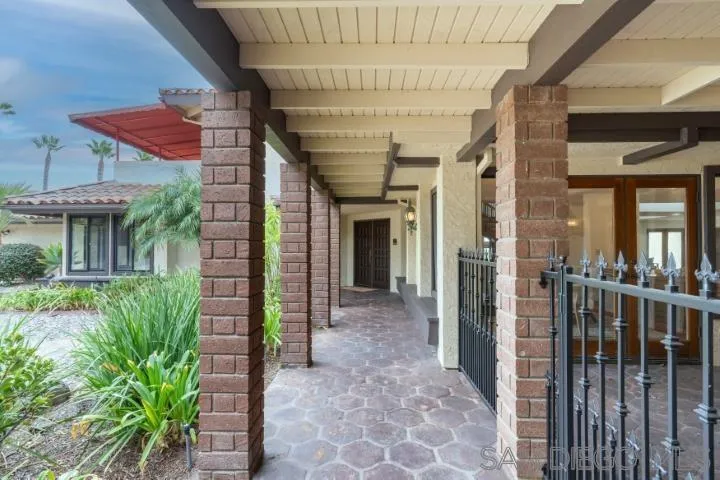 3253 Yucca Terrace Fallbrook, CA 92028 - Photo 49 of 62 a view of a porch with plants