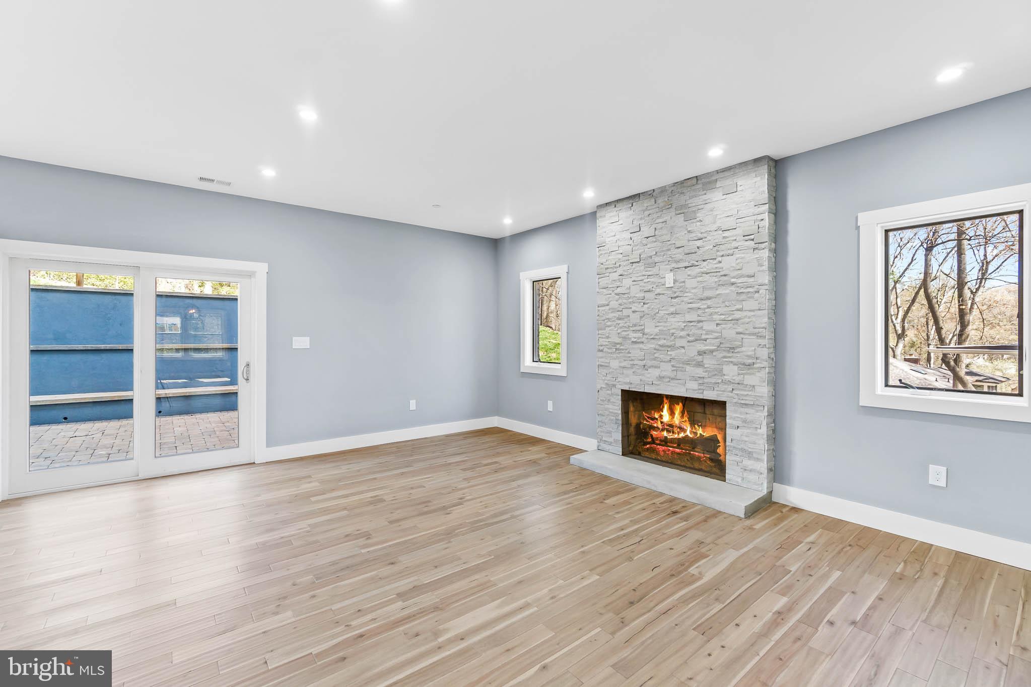 204 Geneva Avenue Silver Spring, MD 20910 - Photo 17 of 62 Cozy fireplace!
