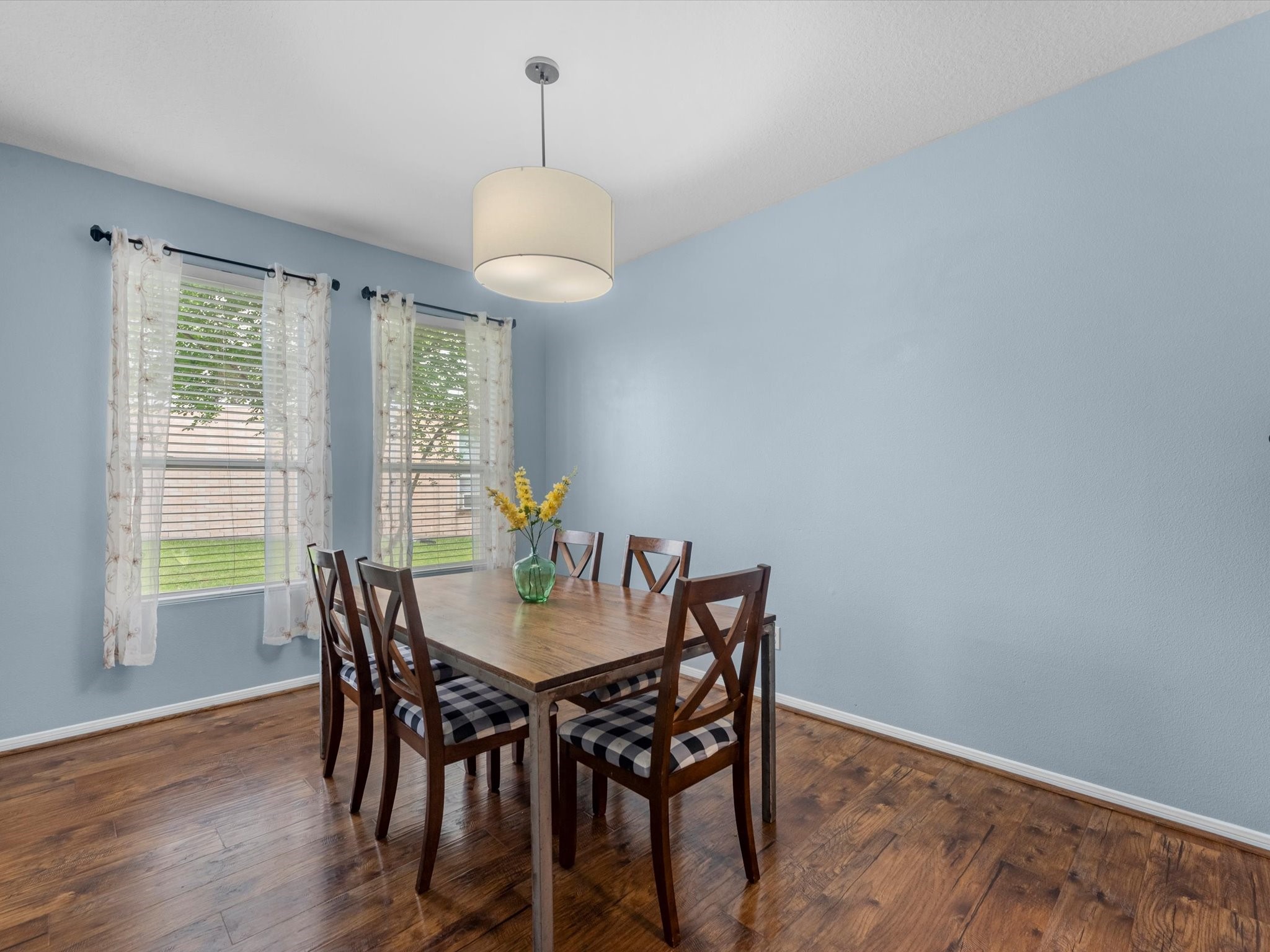 22422 Lamaster Lane Spring, TX 77373 - Photo 13 of 35 Bright dining room located conveniently between the kitchen and living room