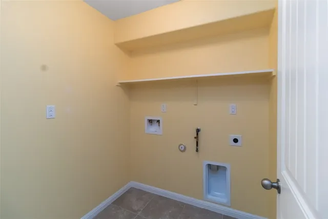 a close view of closet