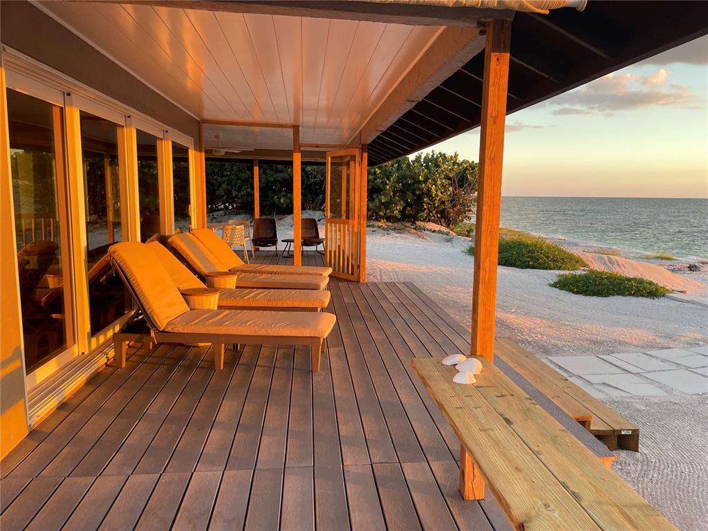 2709 Casey Key Road Nokomis, FL 34275 - Photo 62 of 64 a outdoor view with a sitting space