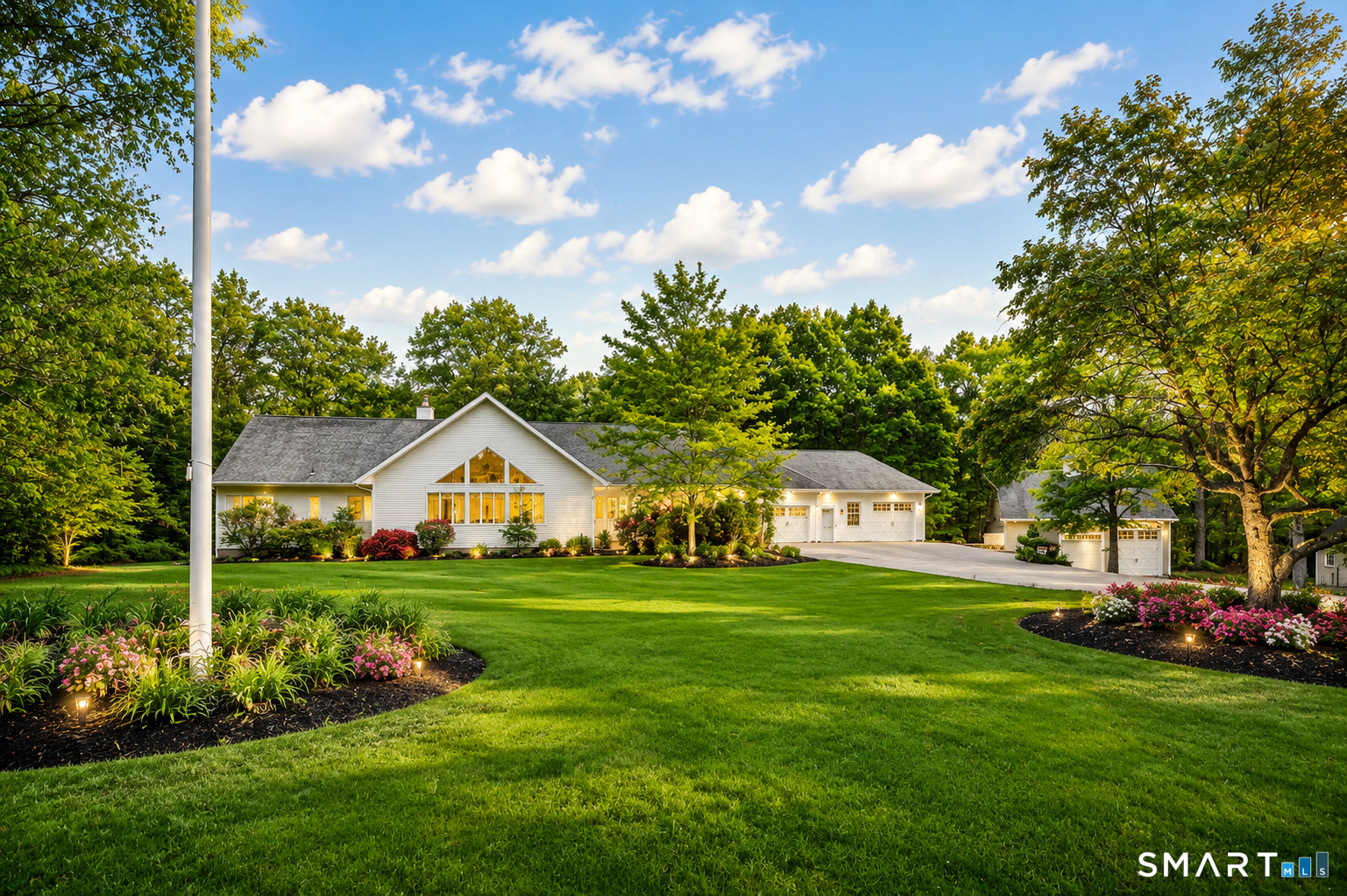 96 Spak Road Willington, CT 06279 - Photo 2 of 40 Set along a quiet town road & down a long private driveway, this substantial estate is where natural beauty, privacy, & functionality converge.