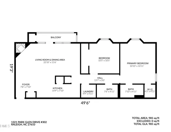$145,000 | 1321-302 Park Glen Drive, Raleigh, NC 27610