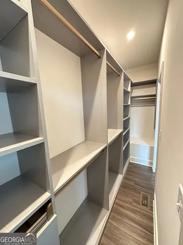 a walk in closet
