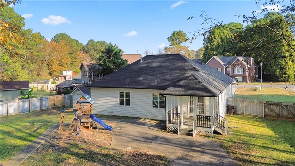 58 Quail Run Cartersville, GA 30120 - Photo 42 of 44 a house view with a garden space