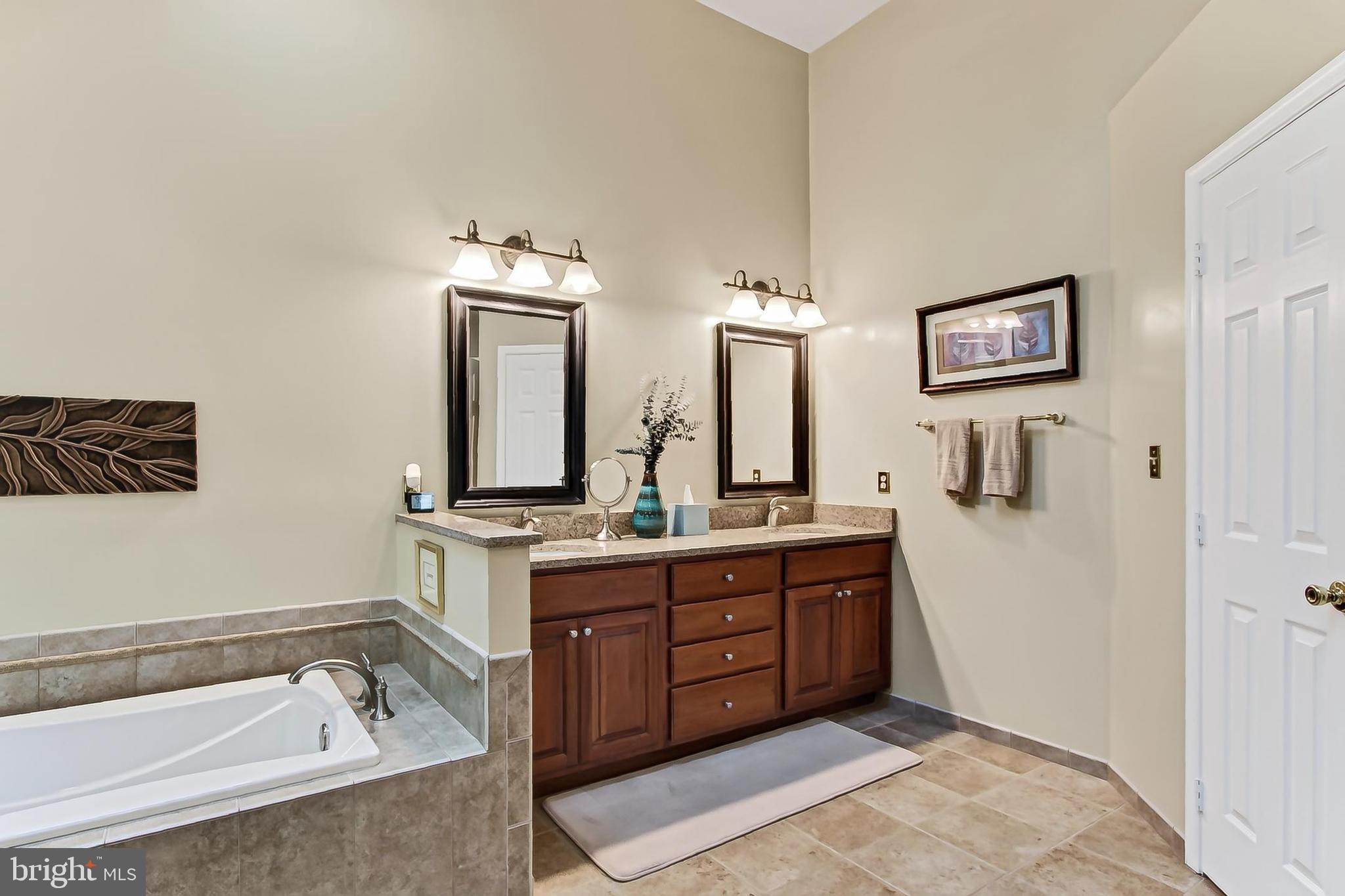 7606 Davis Field Lane Springfield, VA 22153 - Photo 33 of 55 Completely remodeled primary Bath w/soaking tub