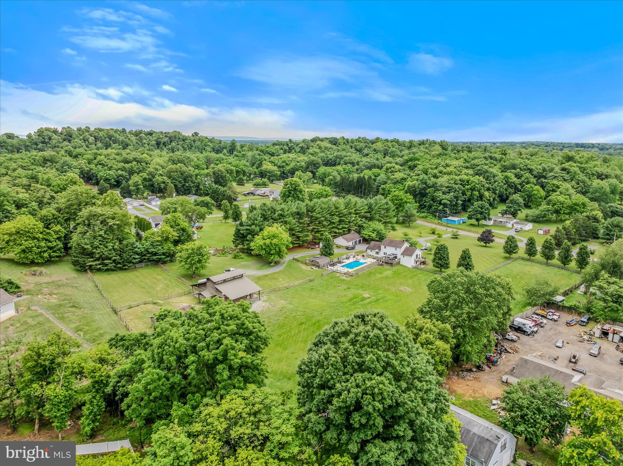 105 Grade Road Falling Waters, WV 25419 - Photo 85 of 96 Aerial View