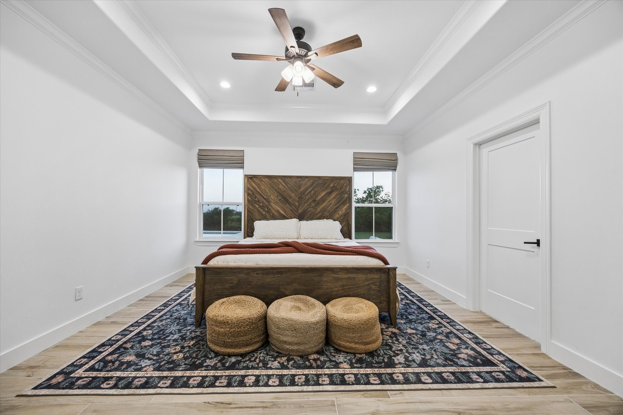 5131 Timber Ridge Drive Sealy, TX 77474 - Photo 22 of 50 Primary bedroom features gorgeous views and trayed ceiling.
