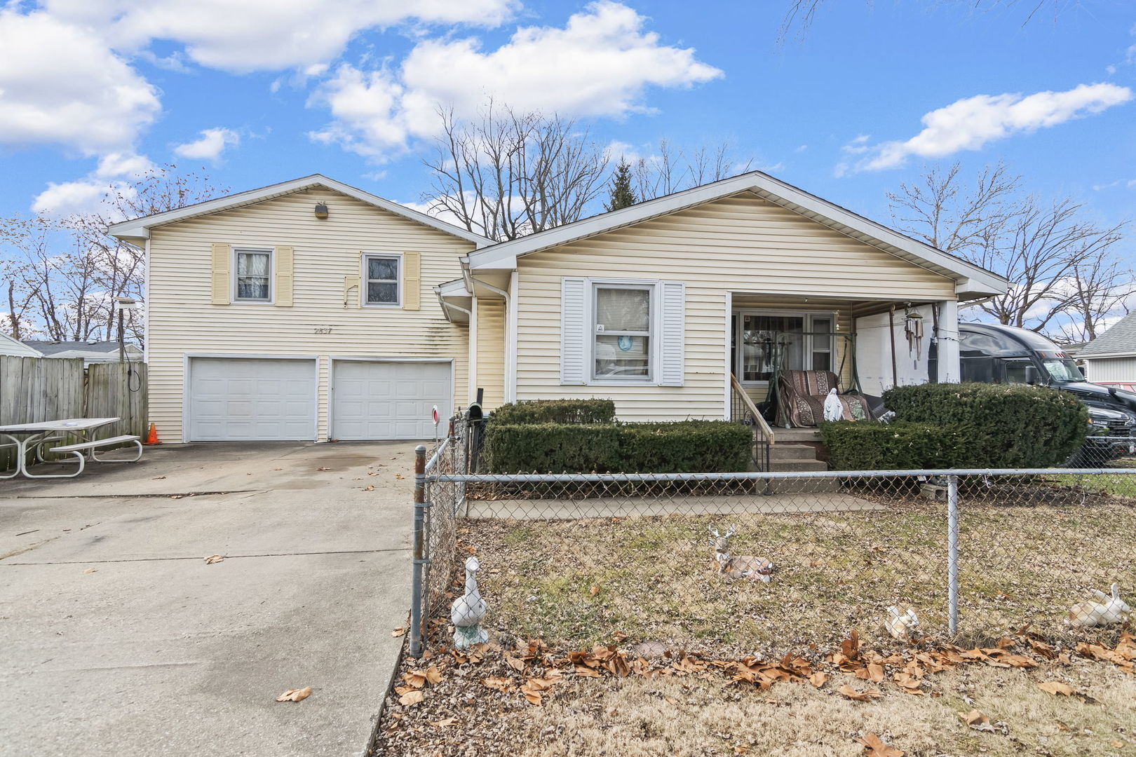 2837 South 13th Street Springfield, IL 62703 - Photo 1 of 14 a view of white house with a yard