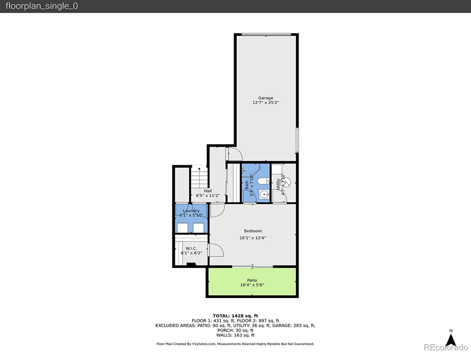 45 Jackson Street, Unit D Denver, CO 80206 - Photo 28 of 29 a picture of a bench in front of a wall
