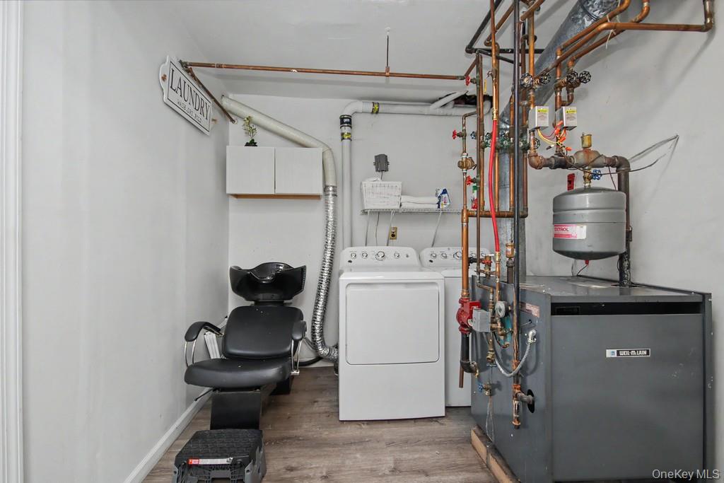167 Kings Ferry Road Buchanan, NY 10511 - Photo 20 of 26 Laundry area featuring sink and boiler