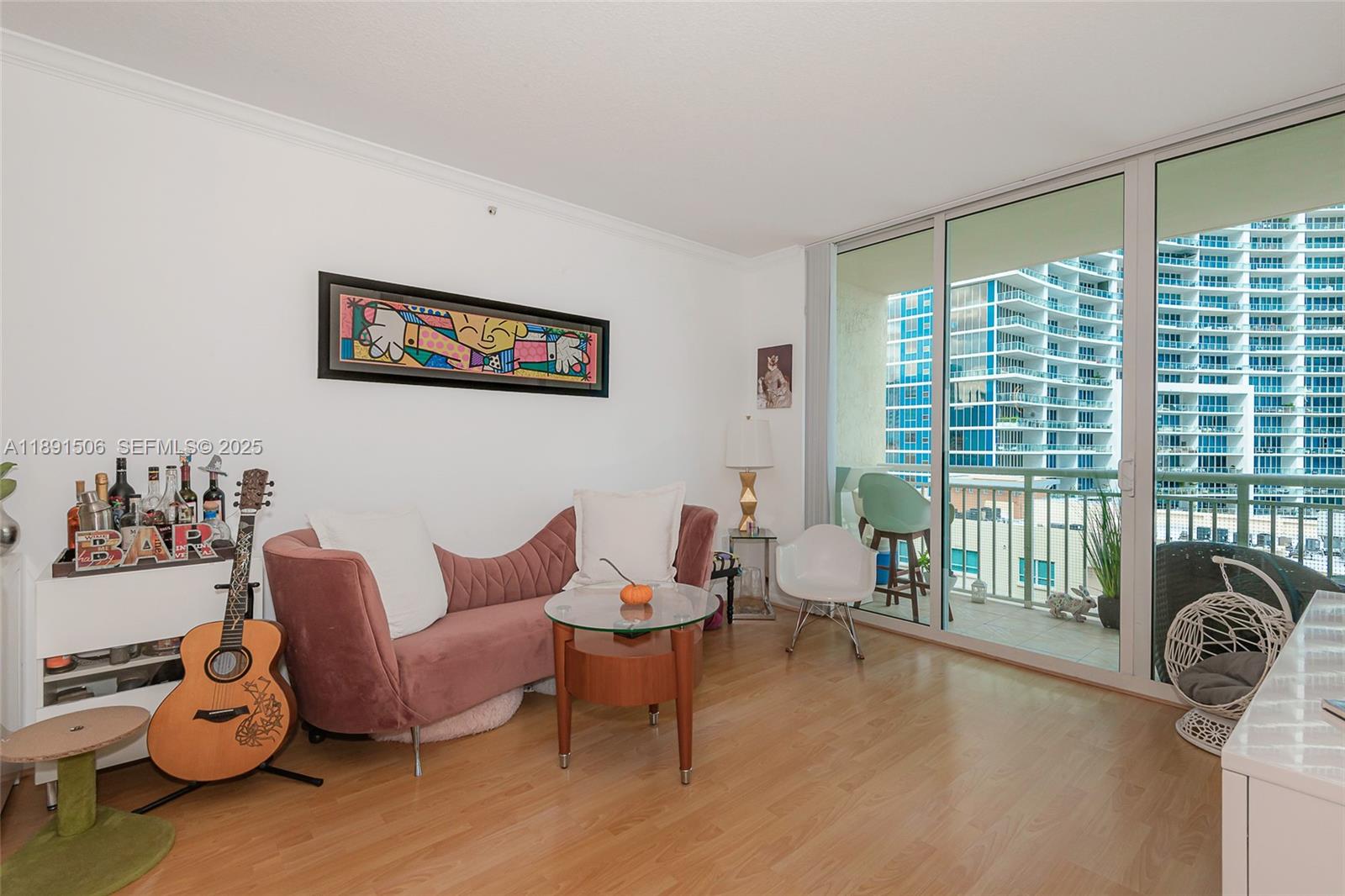 2000 North Bayshore Drive, Unit 907 Miami, FL 33137 - Photo 11 of 51 with nice size balcony with views to bay and city!