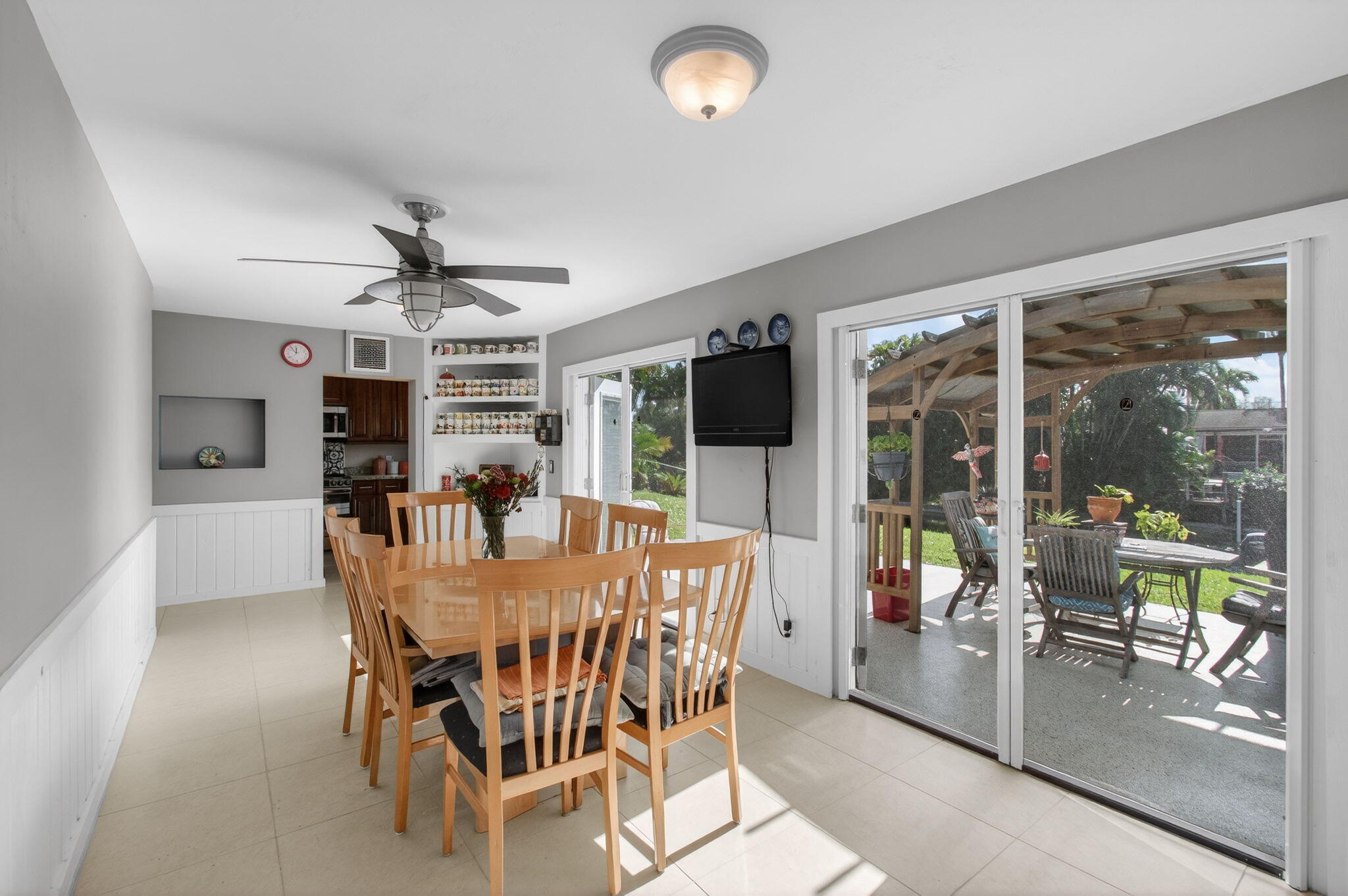 1060 Old Boynton Road Boynton Beach, FL 33426 - Photo 16 of 47 a view of a dining room with furniture window and outside view