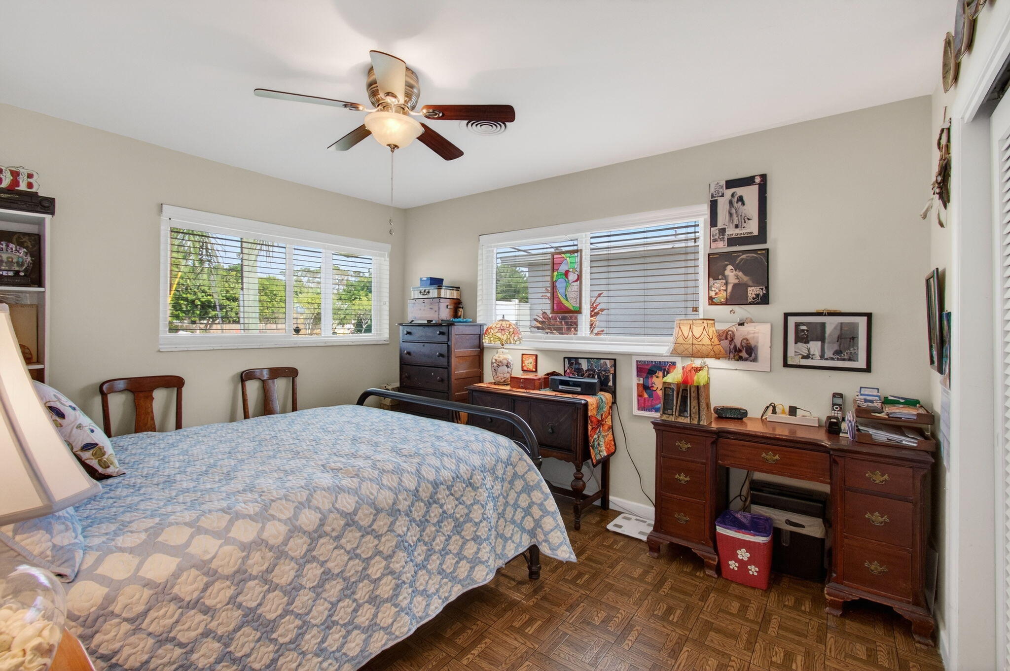 1060 Old Boynton Road Boynton Beach, FL 33426 - Photo 25 of 47 a bedroom with a bed and a desk